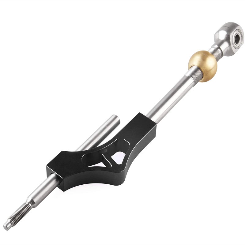 RYANSTAR RACING RYANSTAR Shifter Extender Adjustable Short Shifter Compatible with Ciciv CRX Del Sol Acura Integra B or D Series Engine Black - Image 1